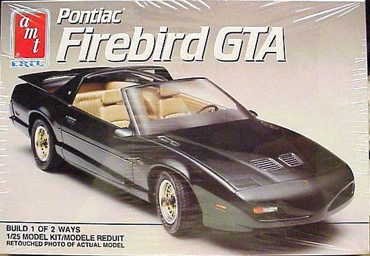Instructions for MPC//ERTL Firebird GTA #6209 dated 1988 1//25 scale