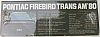 1980 Firebird Promo Kit